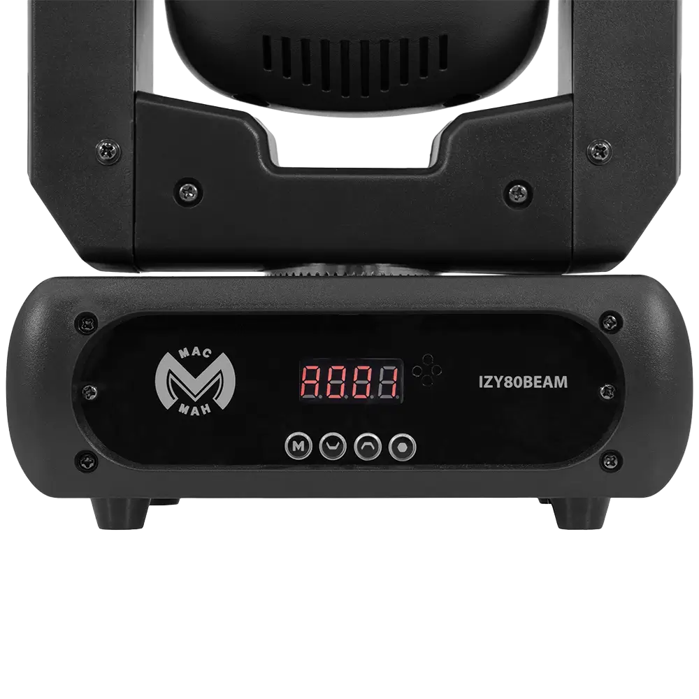 IZY 80 Beam bombona LED compacta 80 W + Gobos y prisma - Mac Mah